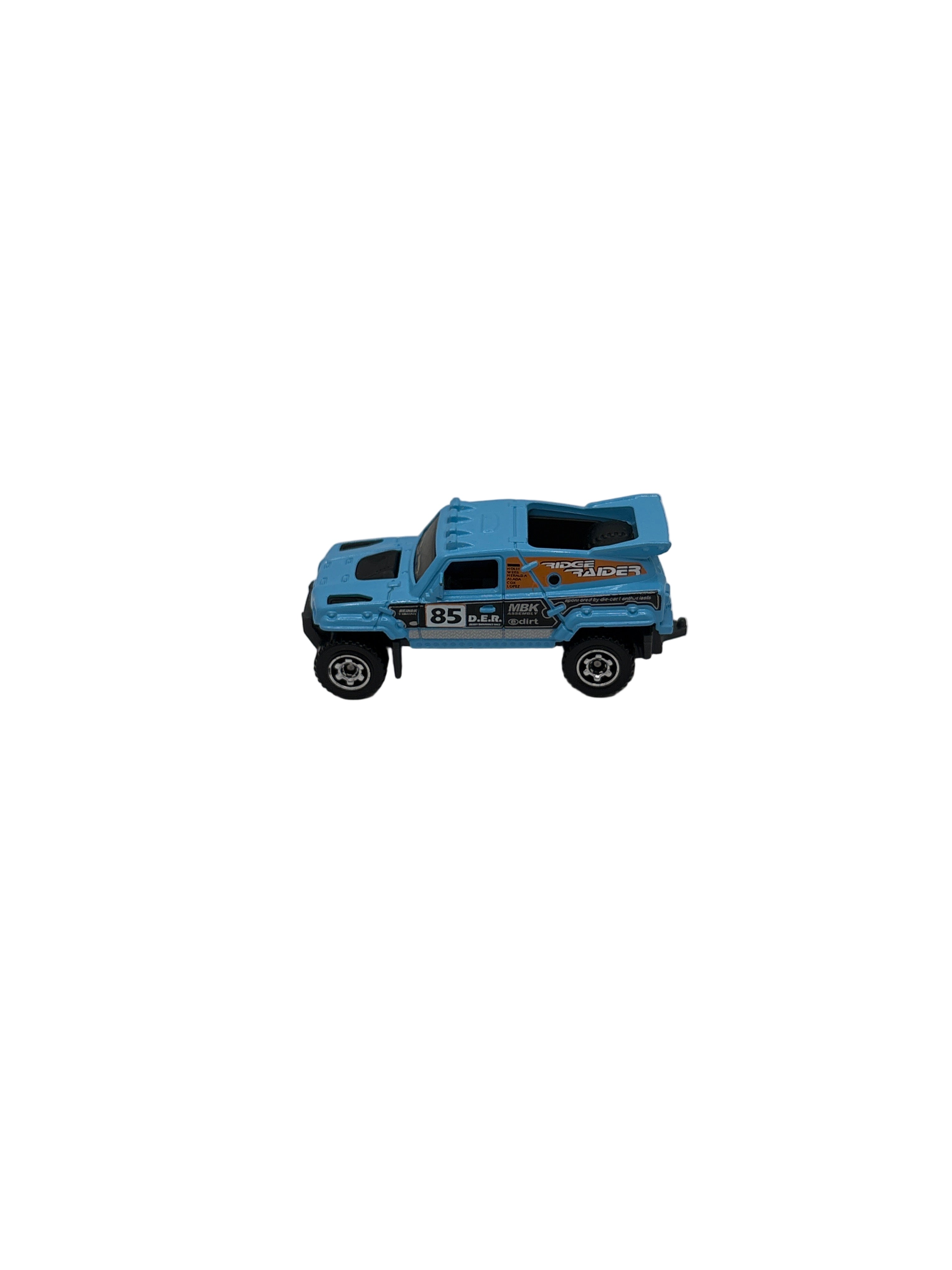 Matchbox Ridge Raider Diecast blue