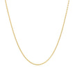 14k Yellow Gold Round Cable Link Chain (1.10 mm)