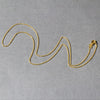 14k Yellow Gold Round Cable Link Chain (1.10 mm)