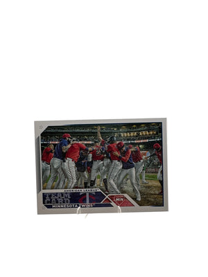 Topps Minnesota Twins Team Card