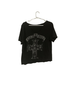 Guns and Roses Crop Top