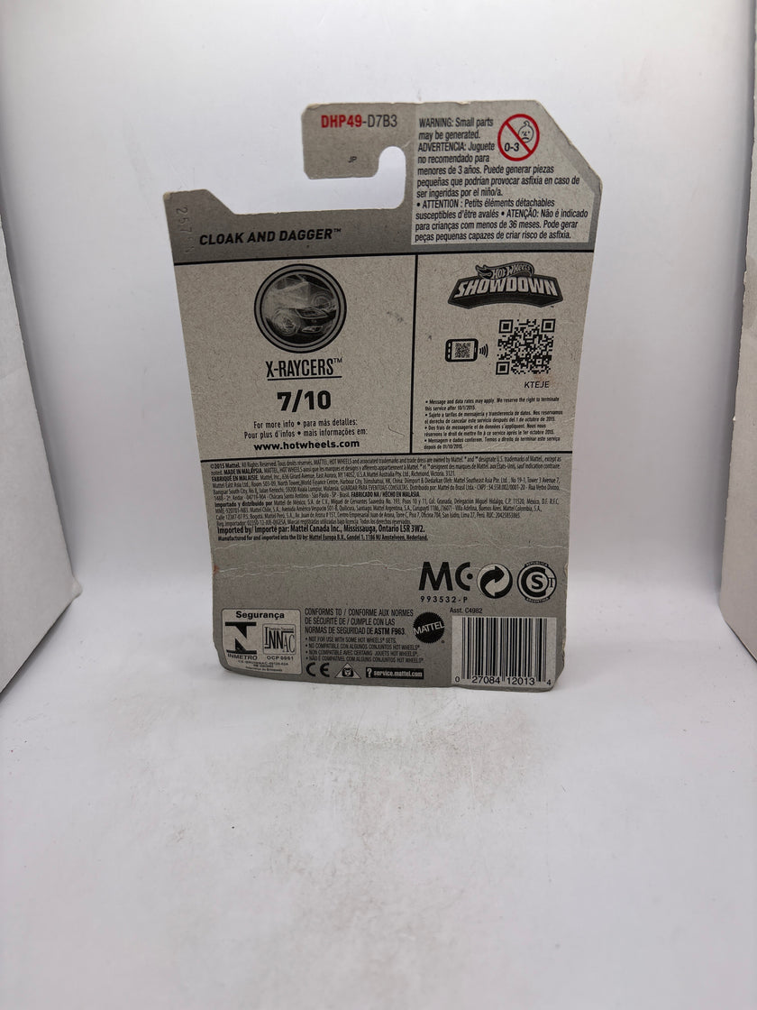 Hot Wheels Cloak And Dagger Diecast orange