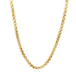 14k Yellow Gold Round Box Chain (3.40 mm)