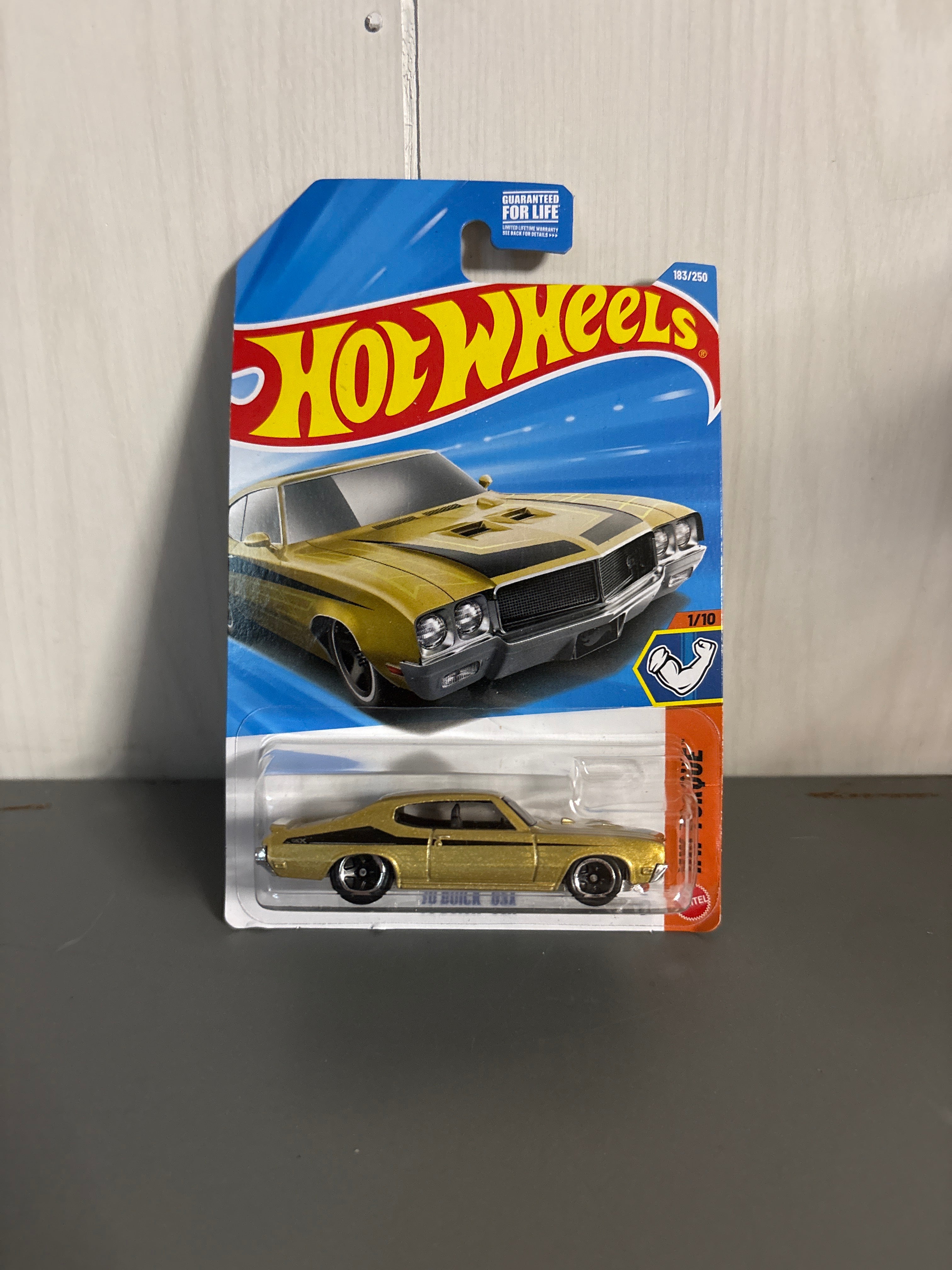 Hot Wheels 70 Buick GSX Diecast gold