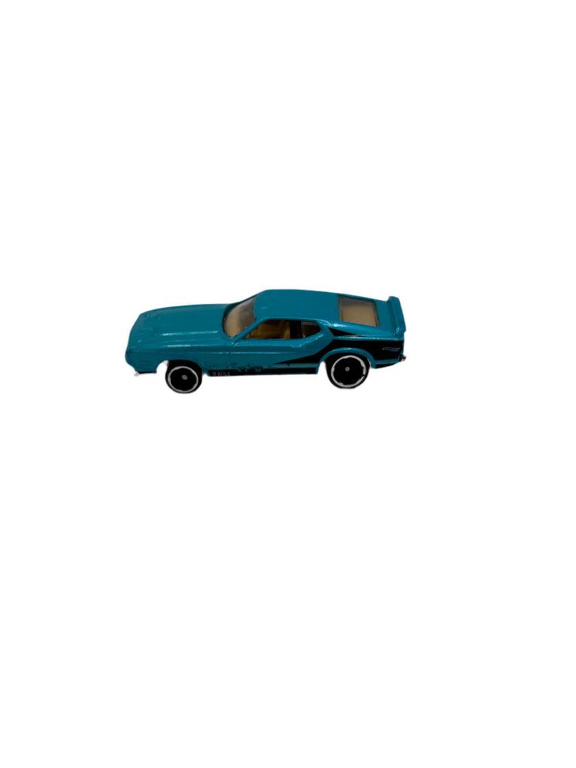 Hot Wheels 71 Ford Mustang Mach 1 Diecast blue