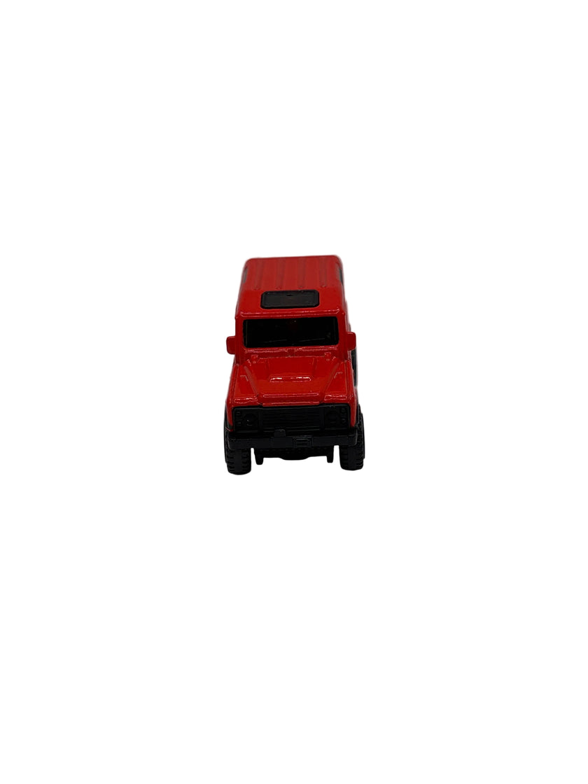 Hot Wheels Land Rover Defender 90 Diecast red