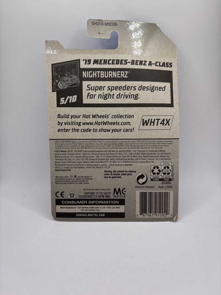Hot Wheels 19 Mercedes-Benz A-Class Diecast