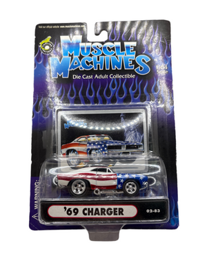 Muscle Machines 69 Charger Diecast multi color