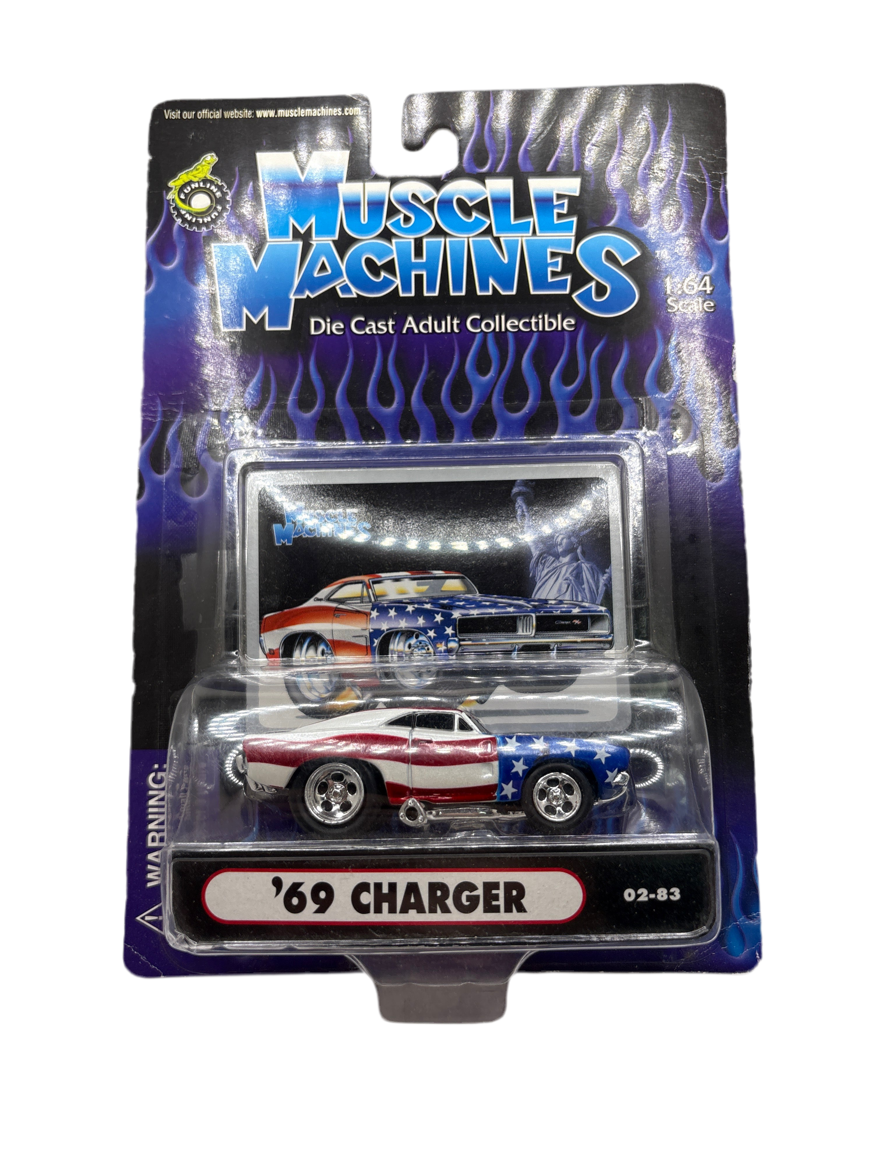 Muscle Machines 69 Charger Diecast multi color