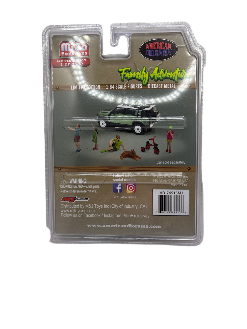 American Diorama Family Adventure Diecast