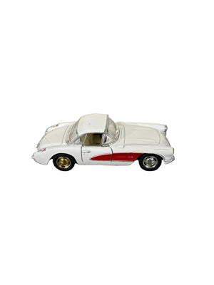 Kinsmart 1957 Chevrolet Corvette Diecast white