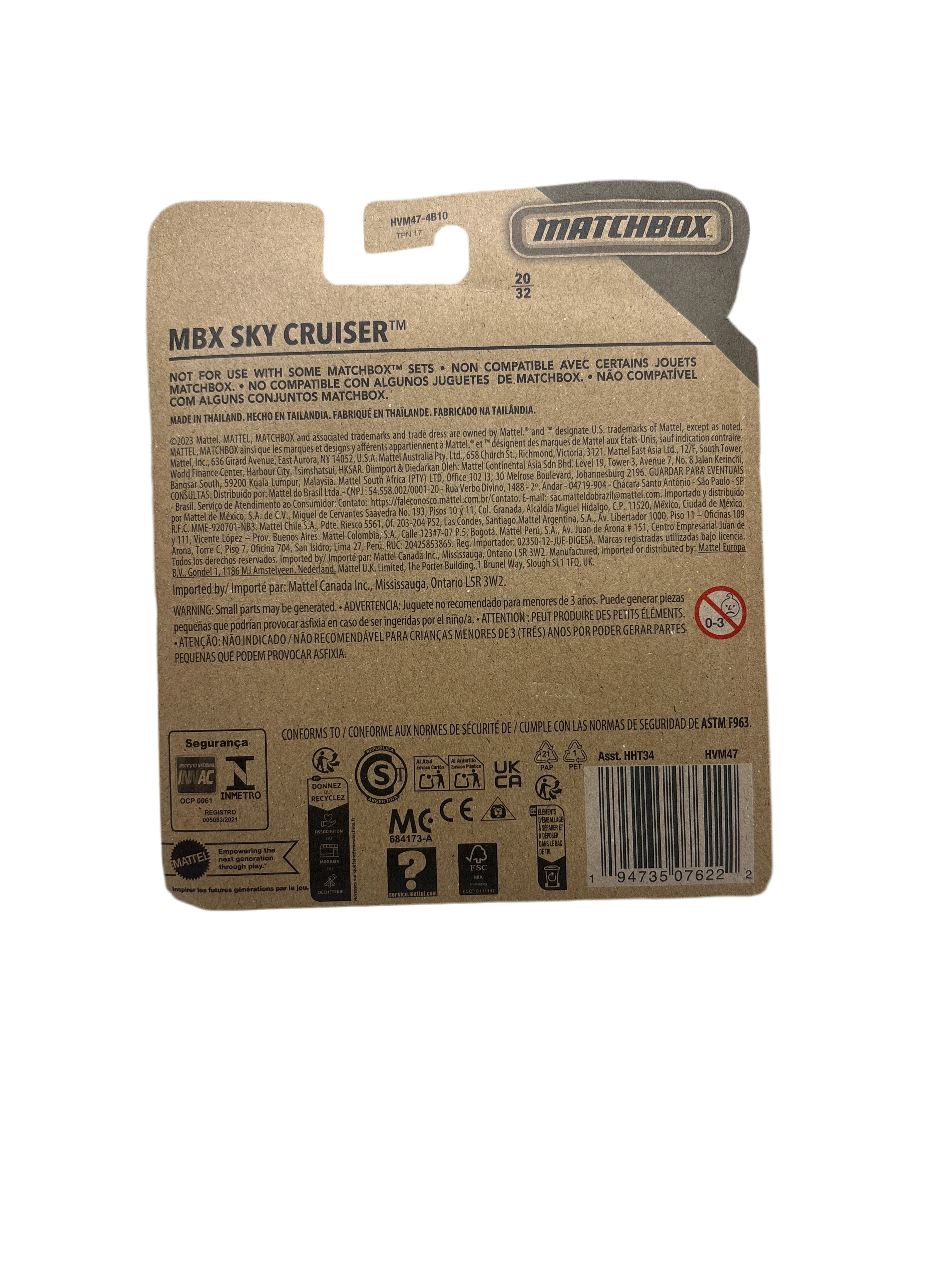 Matchbox MBX Sky Cruiser Diecast