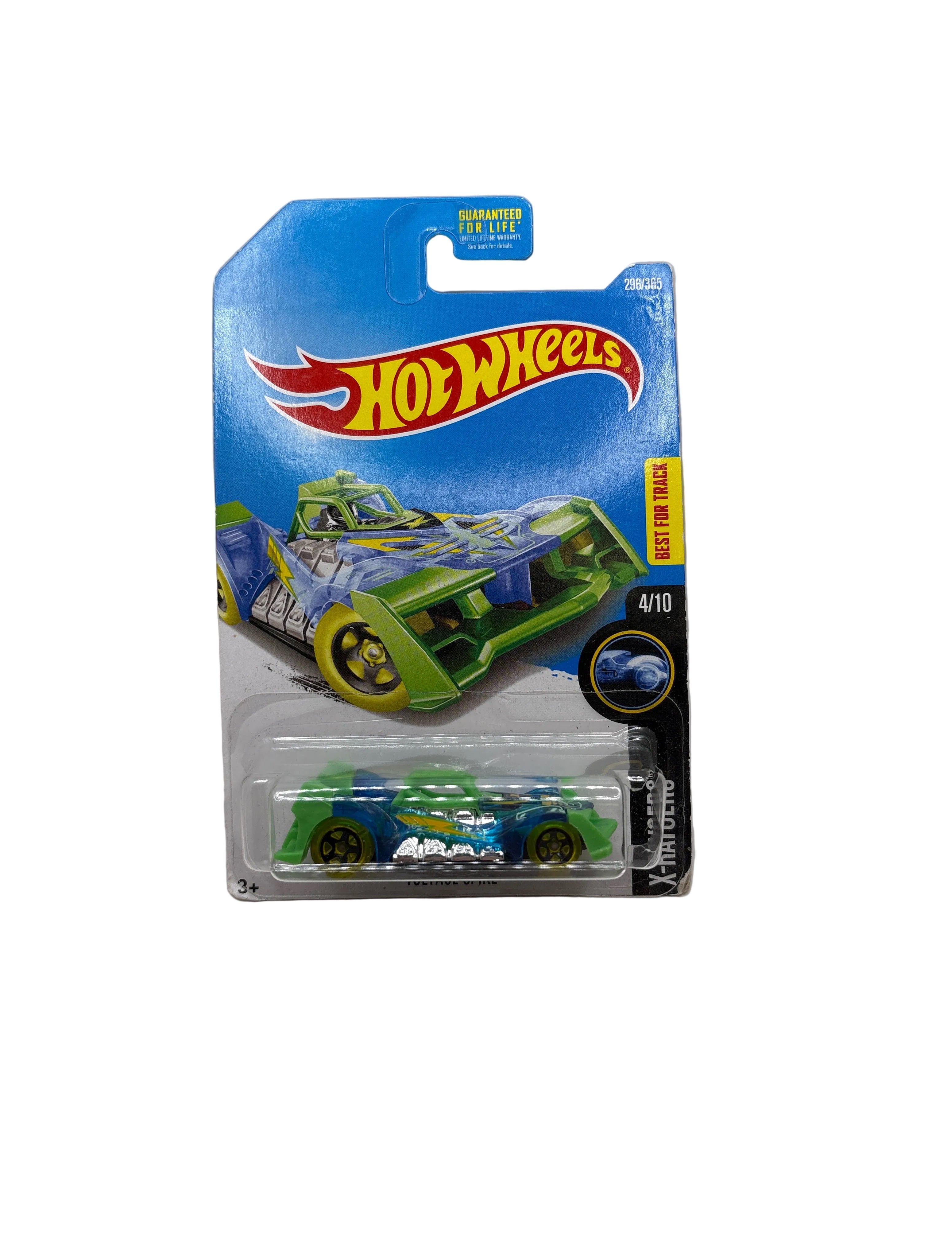 Pico de voltaje de Hot Wheels fundido a presión