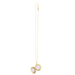 14k Yellow Gold Round North Star Locket Necklace