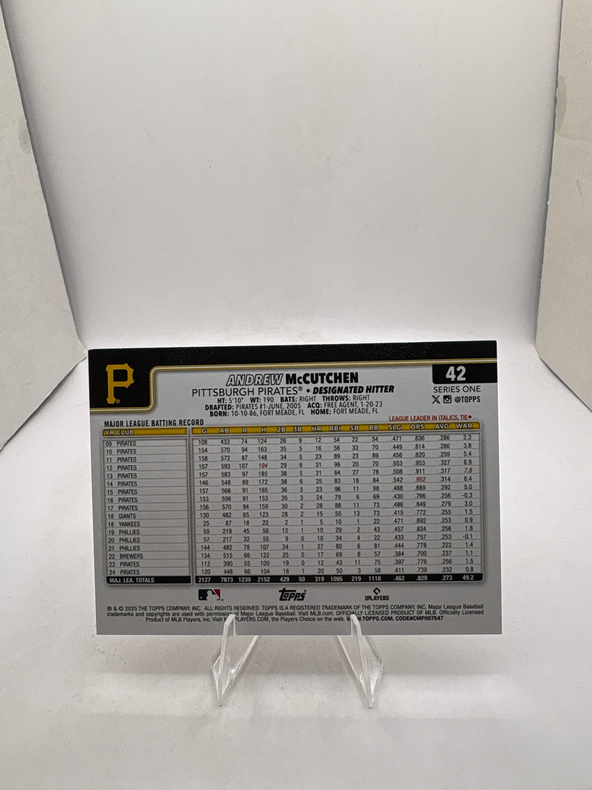 Topps Andrew McCutchen