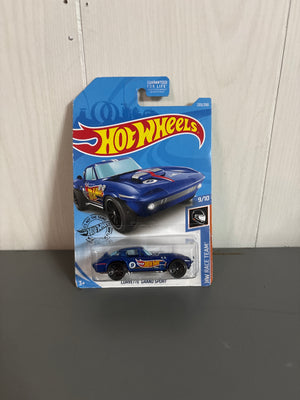 Hot Wheels Corvette Grand Sport Diecast blue