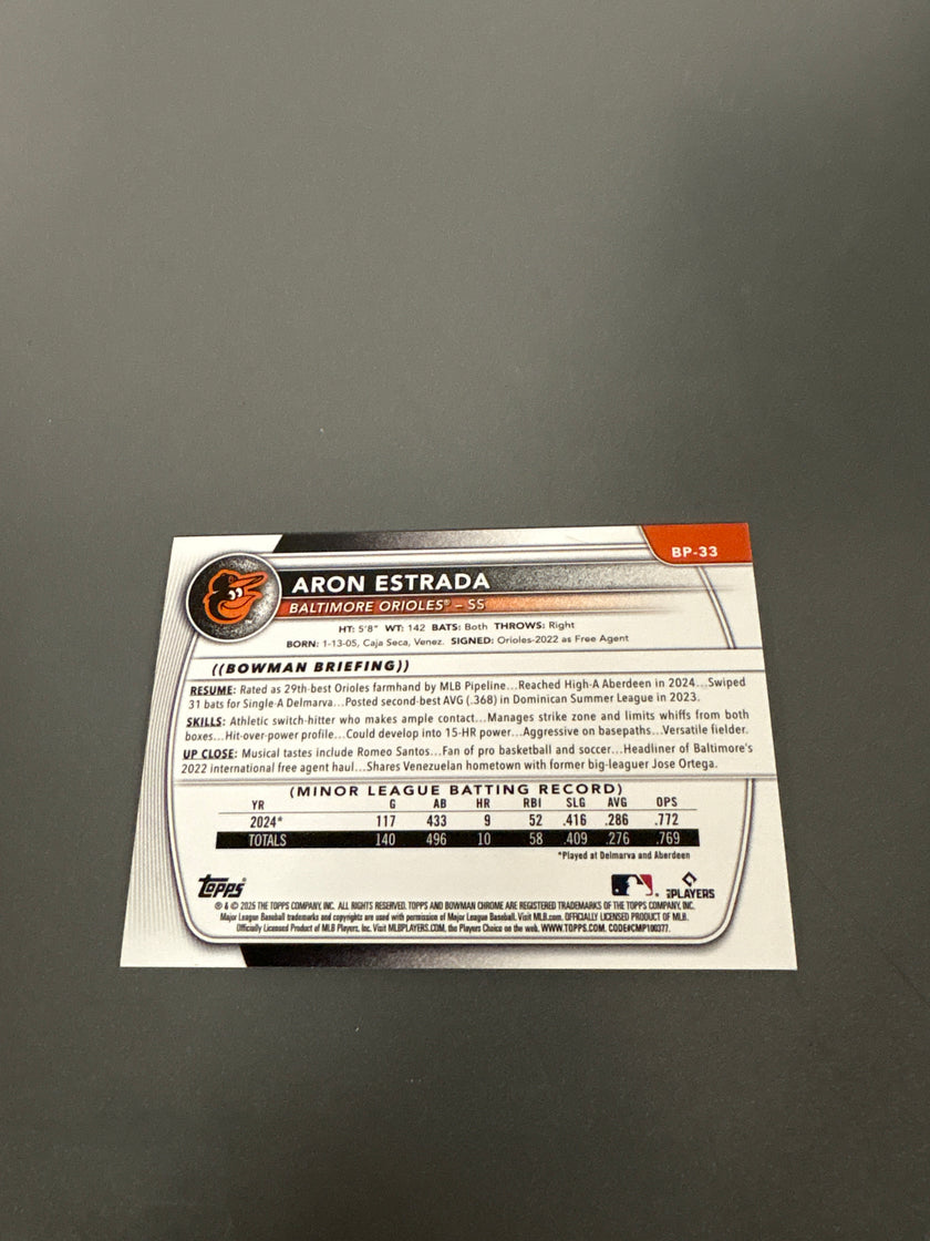 Bowman Aron Estrada