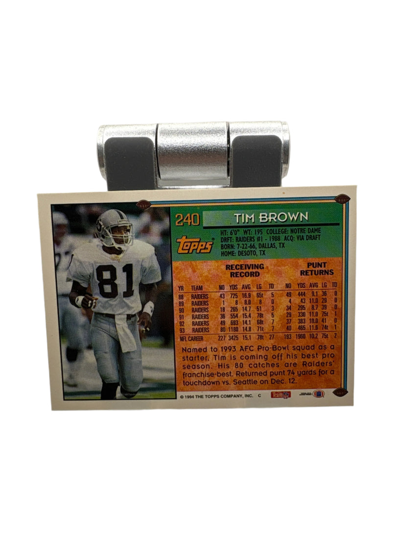Topps Tim Brown