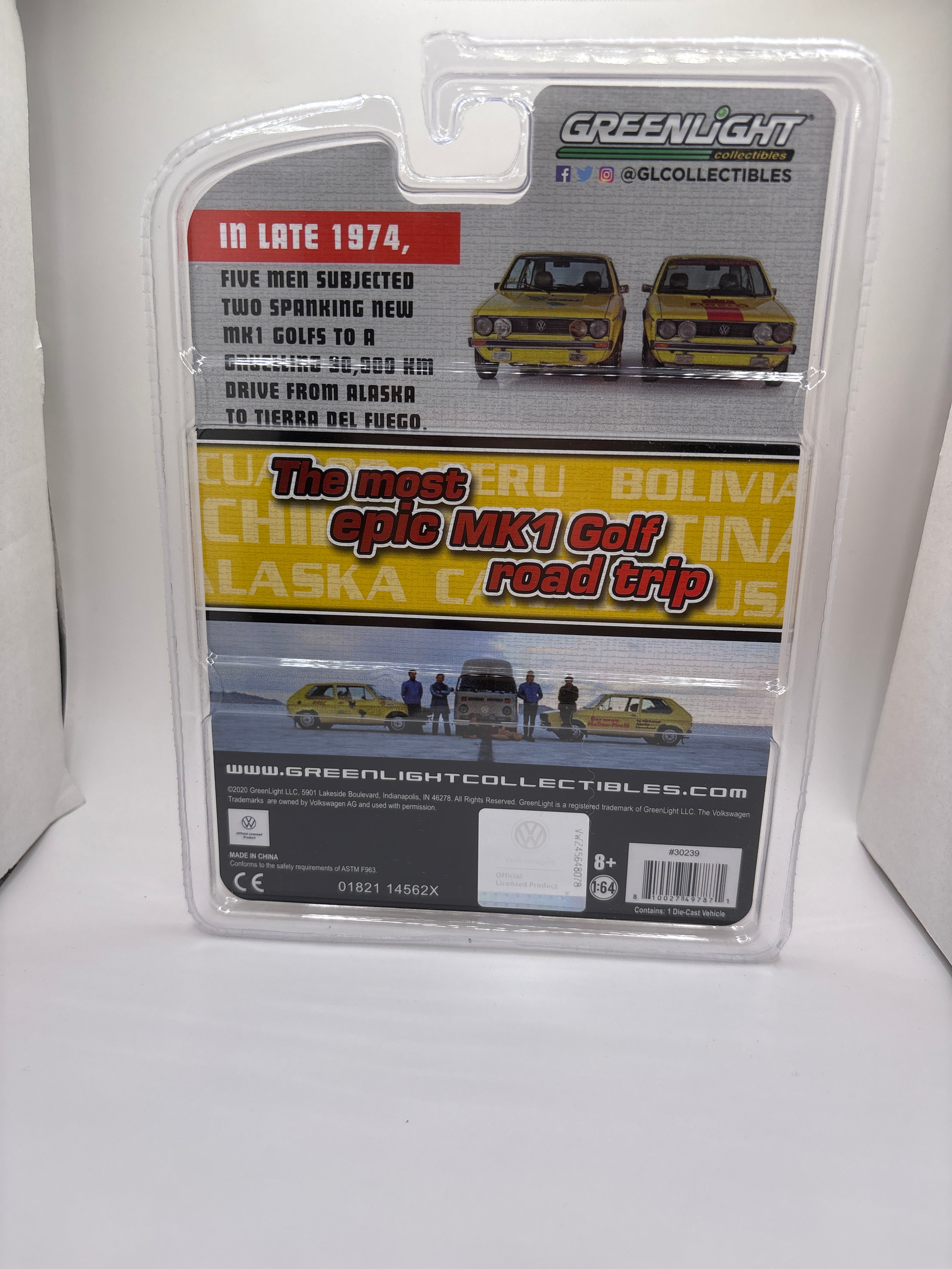 Greenlight 1974 Volkswagen Golf MK1 Diecast