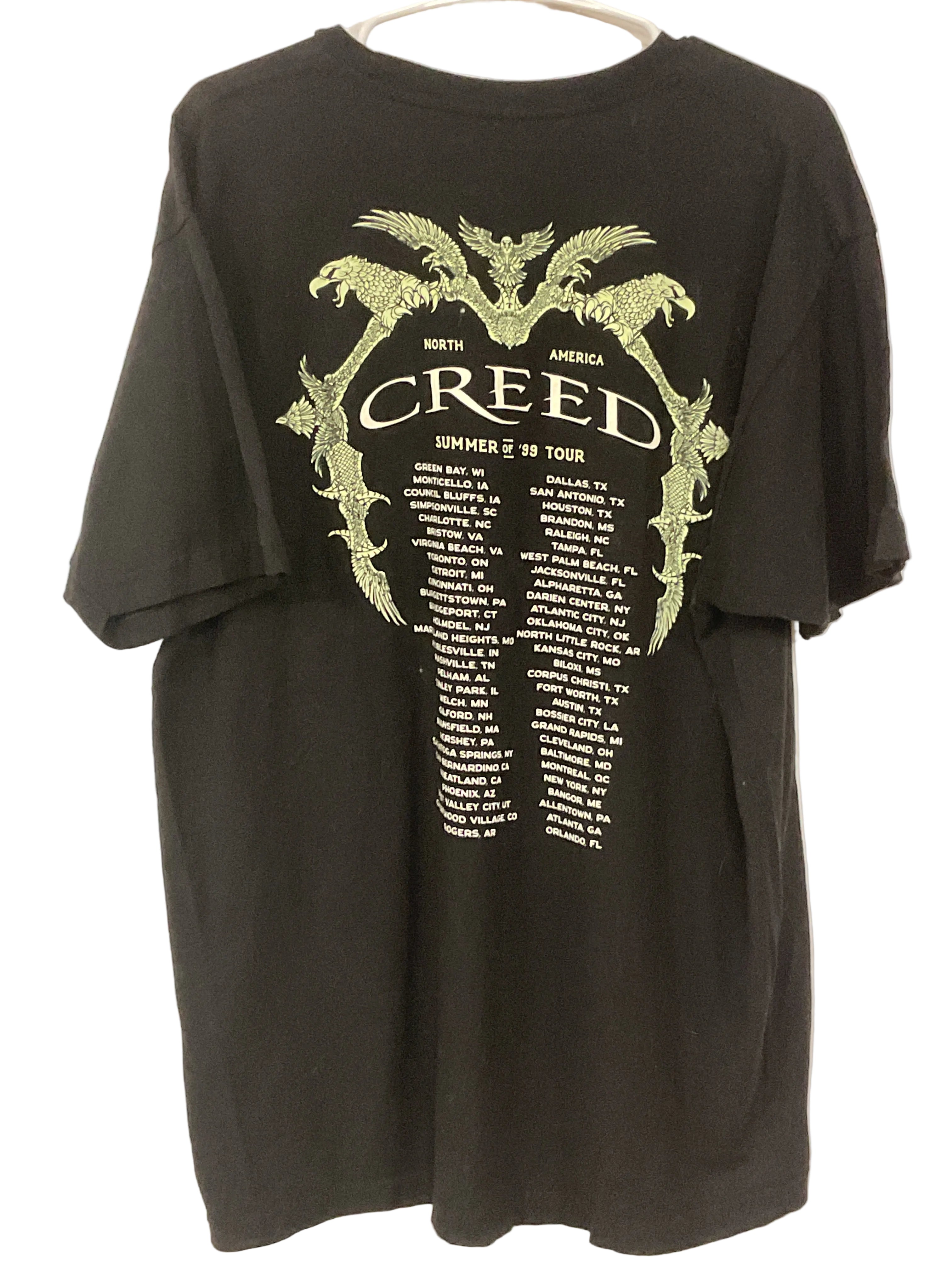 Creed Concert Tshirt