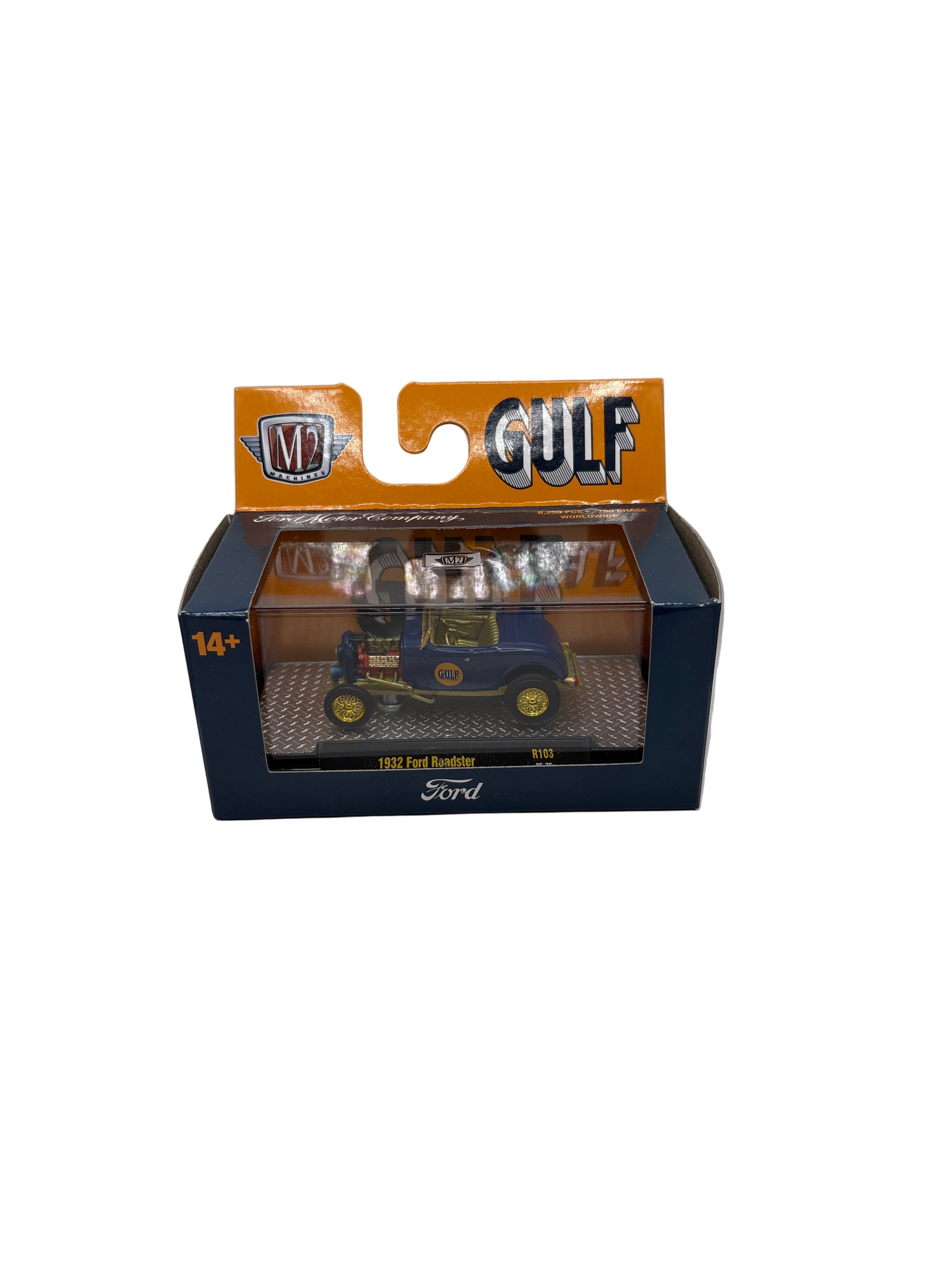 M2 1932 Ford Roadster Diecast blue