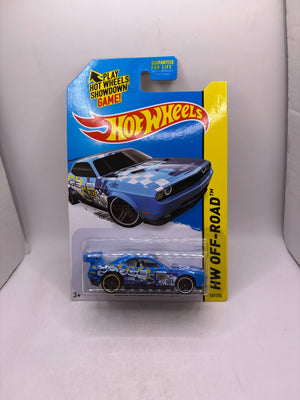 Hot Wheels Dodge Challenger Drift Car Diecast blue