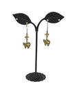 Kitties,Crosses  and Crystal  Earrings