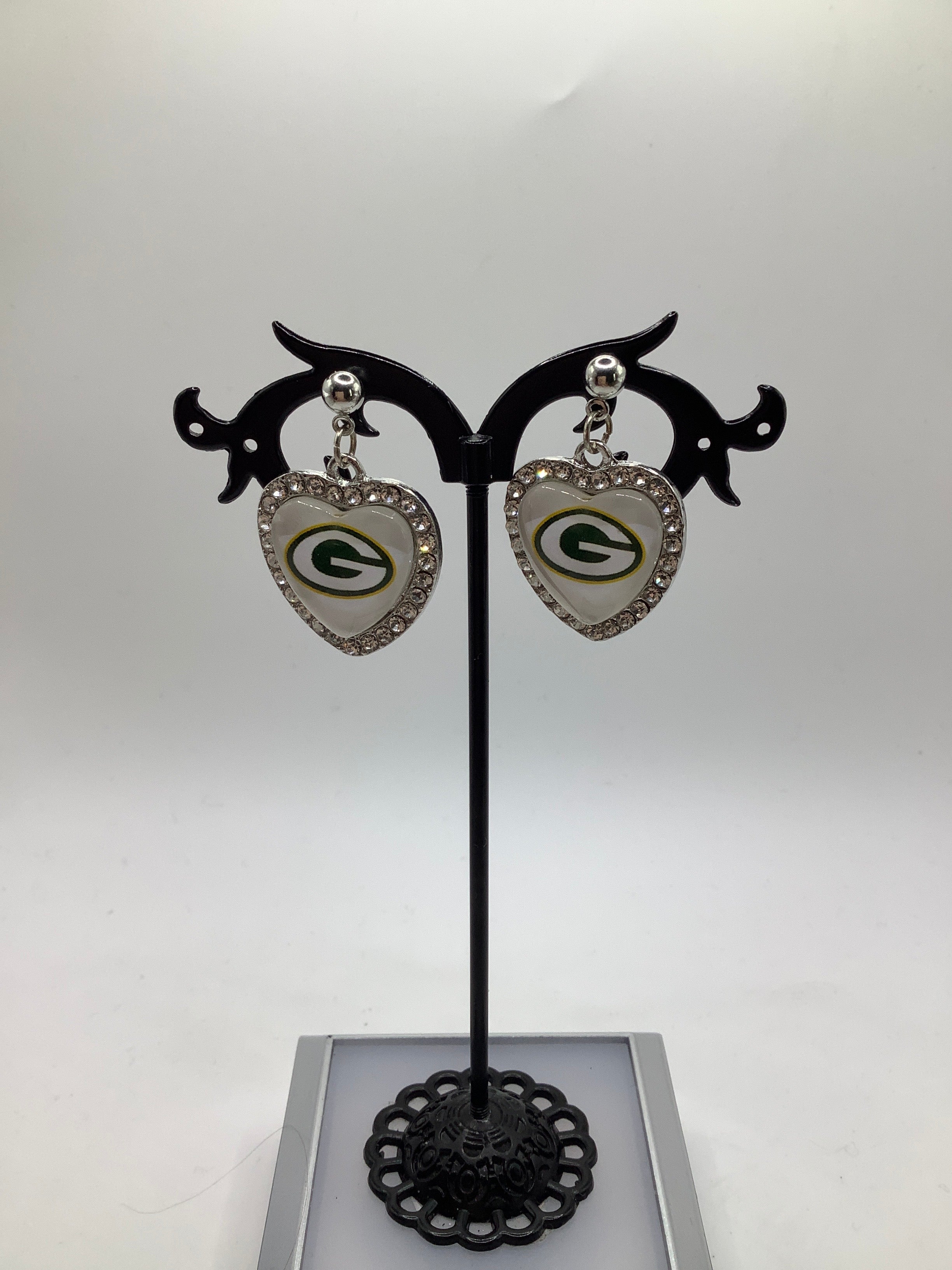 Green Bay packers earrings