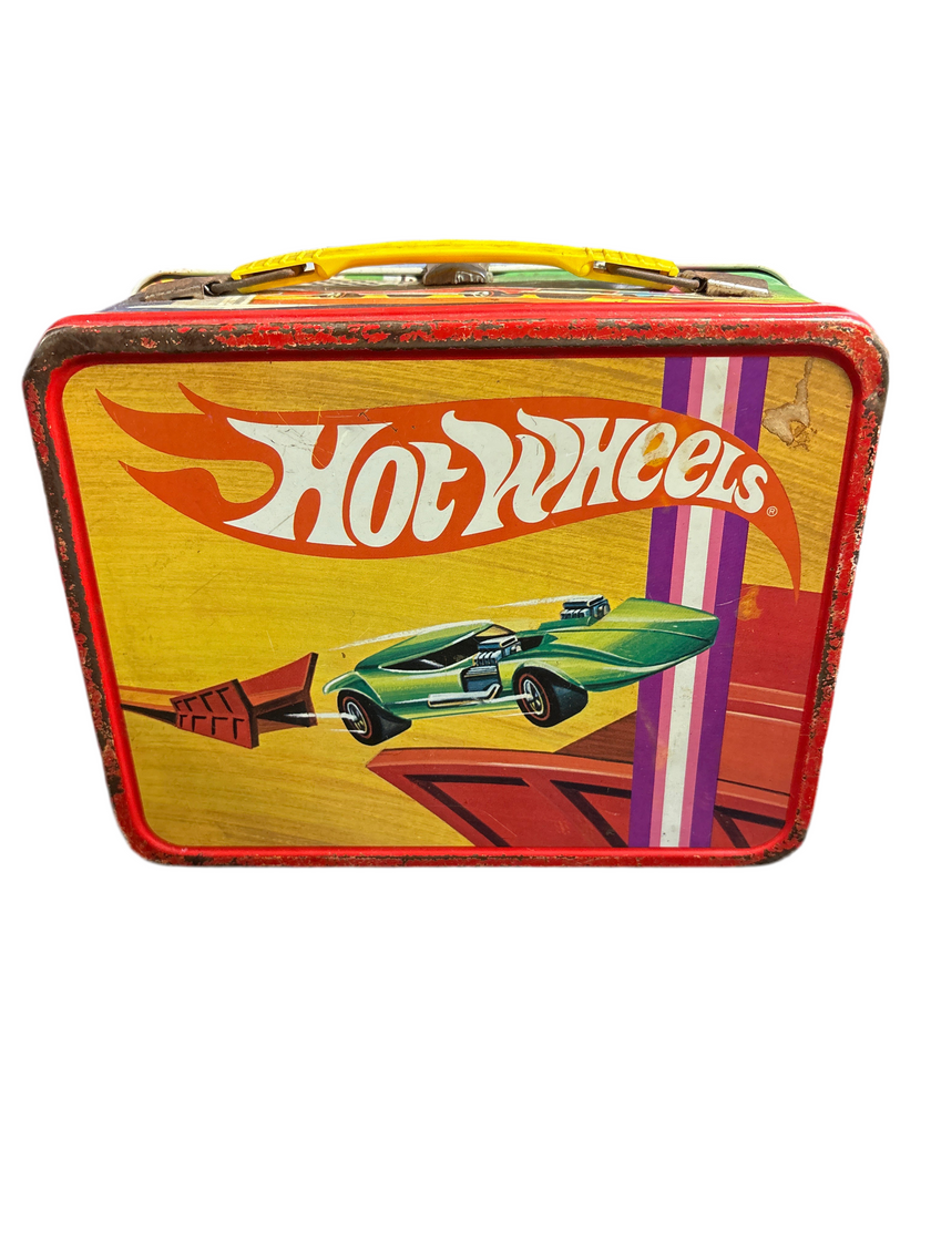 Hot Wheels Lunch Box With Thermos multi color