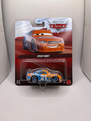 Disney Pixar Cars Speedy Comet Diecast orange