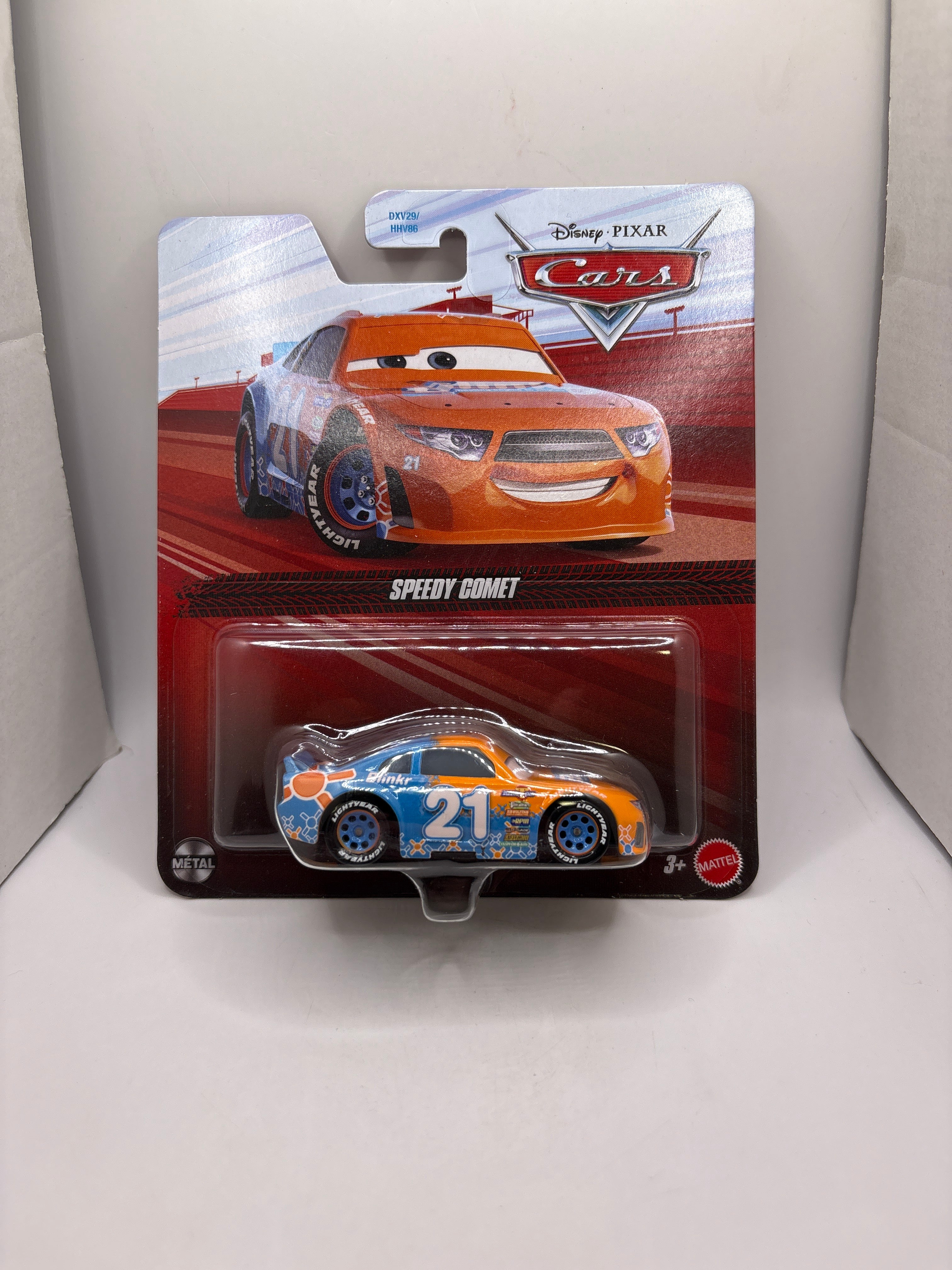Disney Pixar Cars Speedy Comet Diecast orange