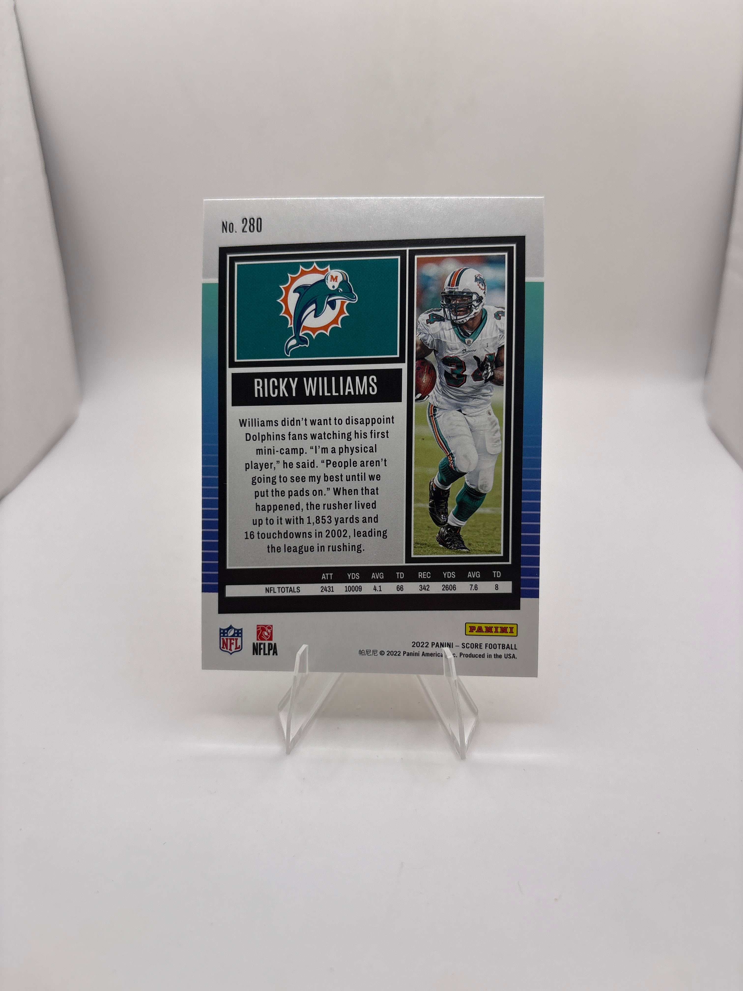Score Ricky Williams