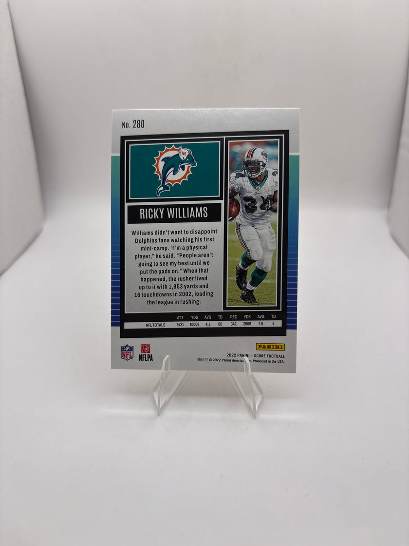 Score Ricky Williams