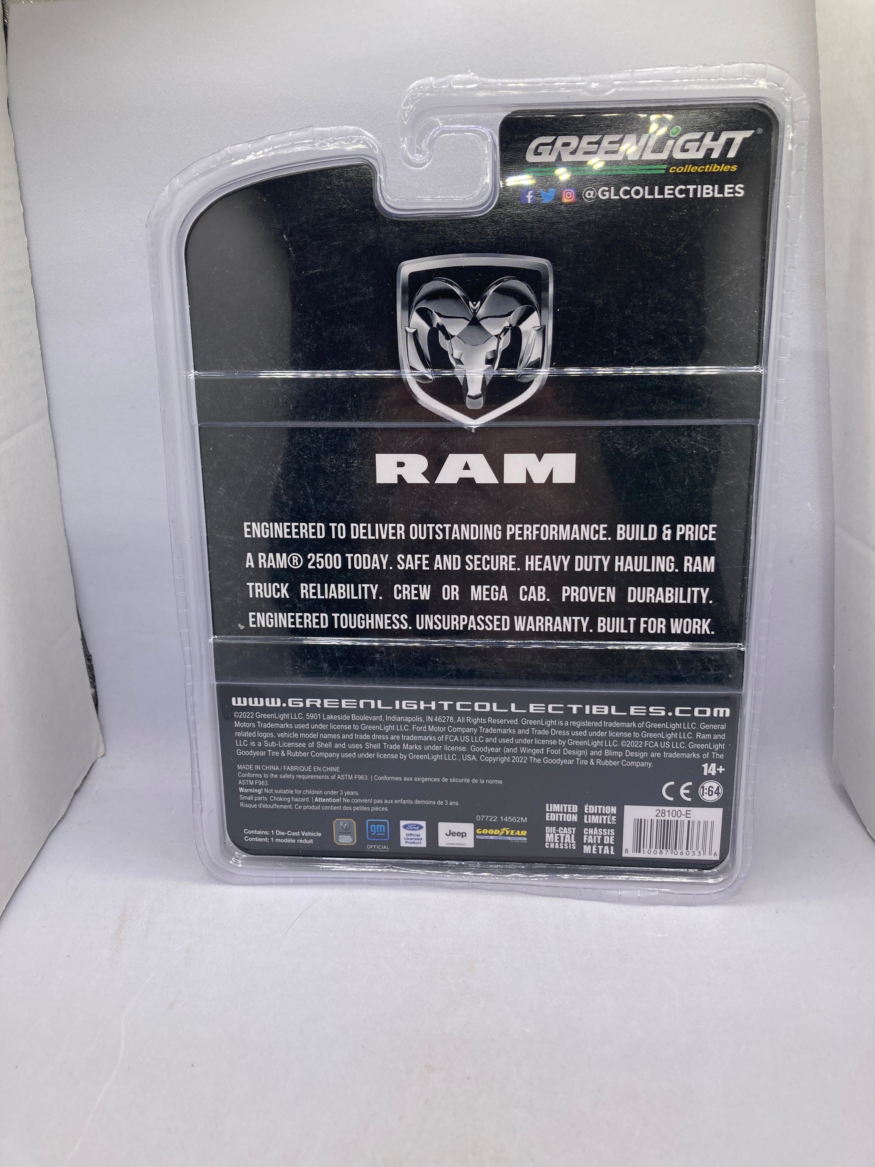 Greenlight 2021 Ram 2500 Diecast