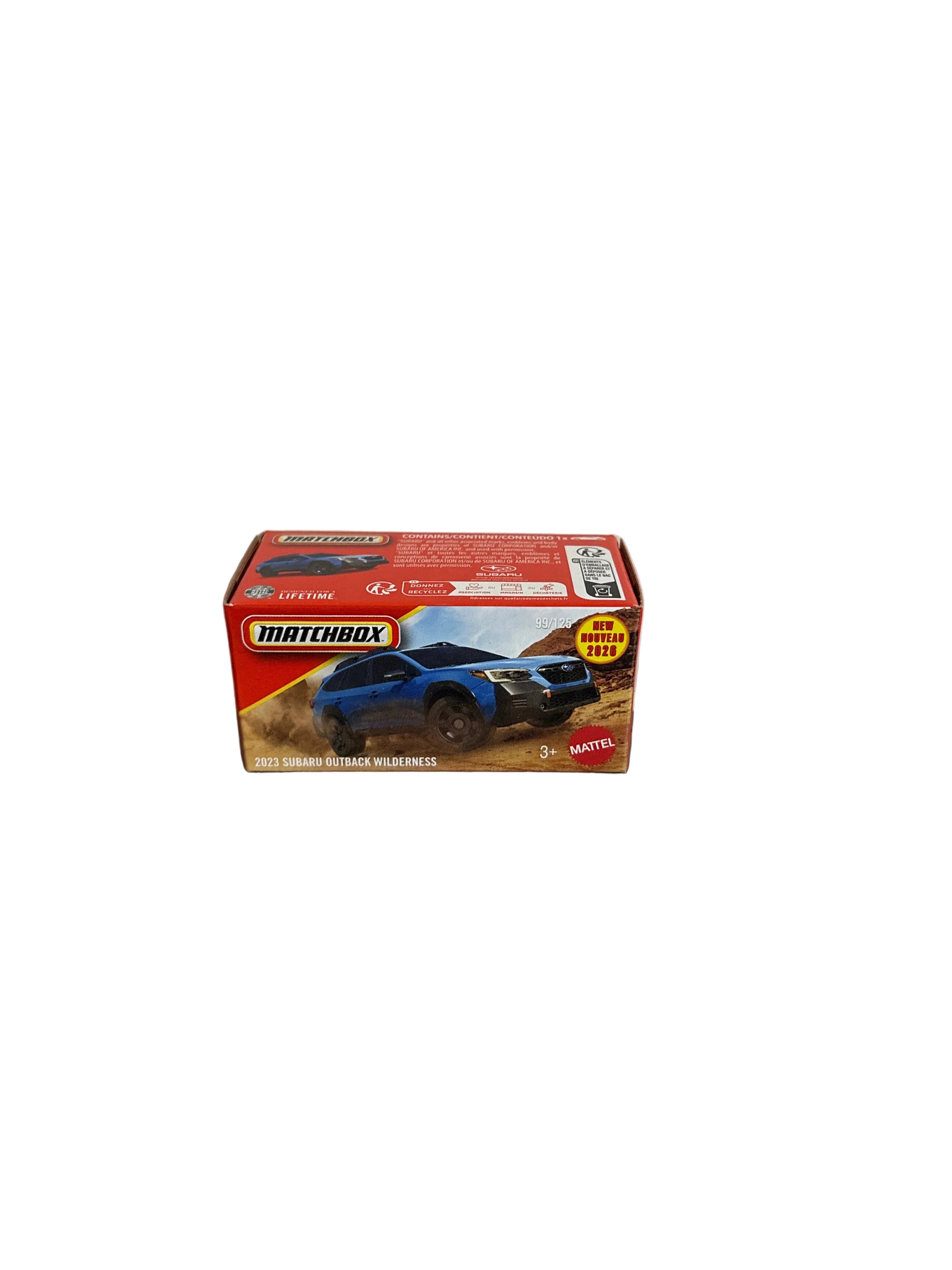 Matchbox 2023 Subaru Outback Wilderness Diecast