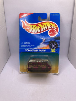 Hot Wheels Command Tank Diecast