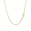 14k Yellow Gold Round Box Chain (1.30 mm)