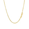 14k Yellow Gold Round Box Chain (1.30 mm)