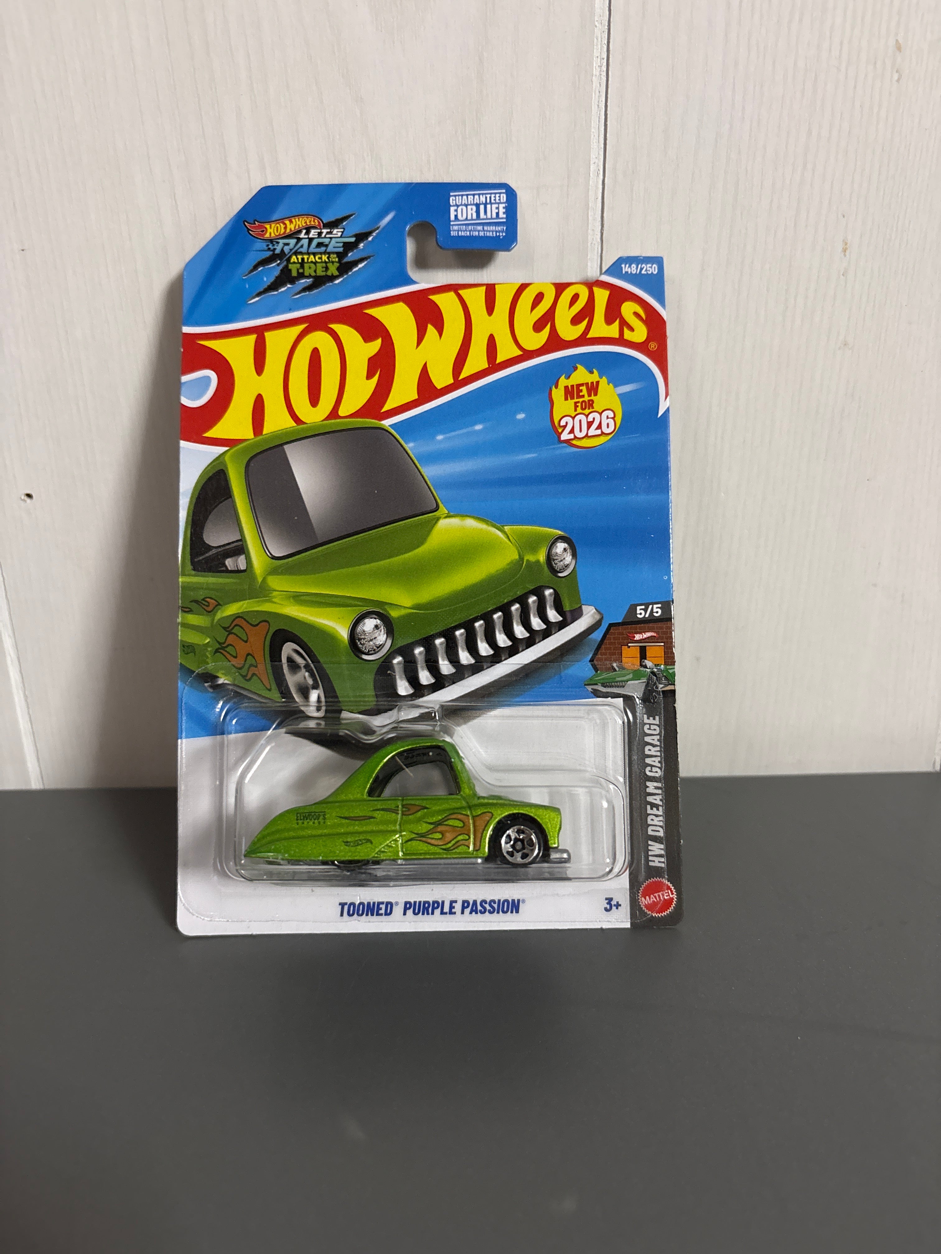 Hot Wheels Tooned Purple Passion Diecast
