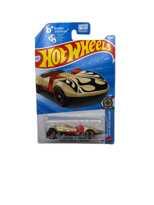 Hot Wheels Braille Racer-Twin Mill Diecast gold