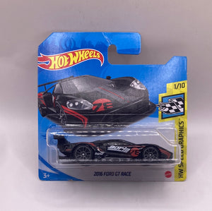 Hot Wheels 2016 Ford GT Race Diecast