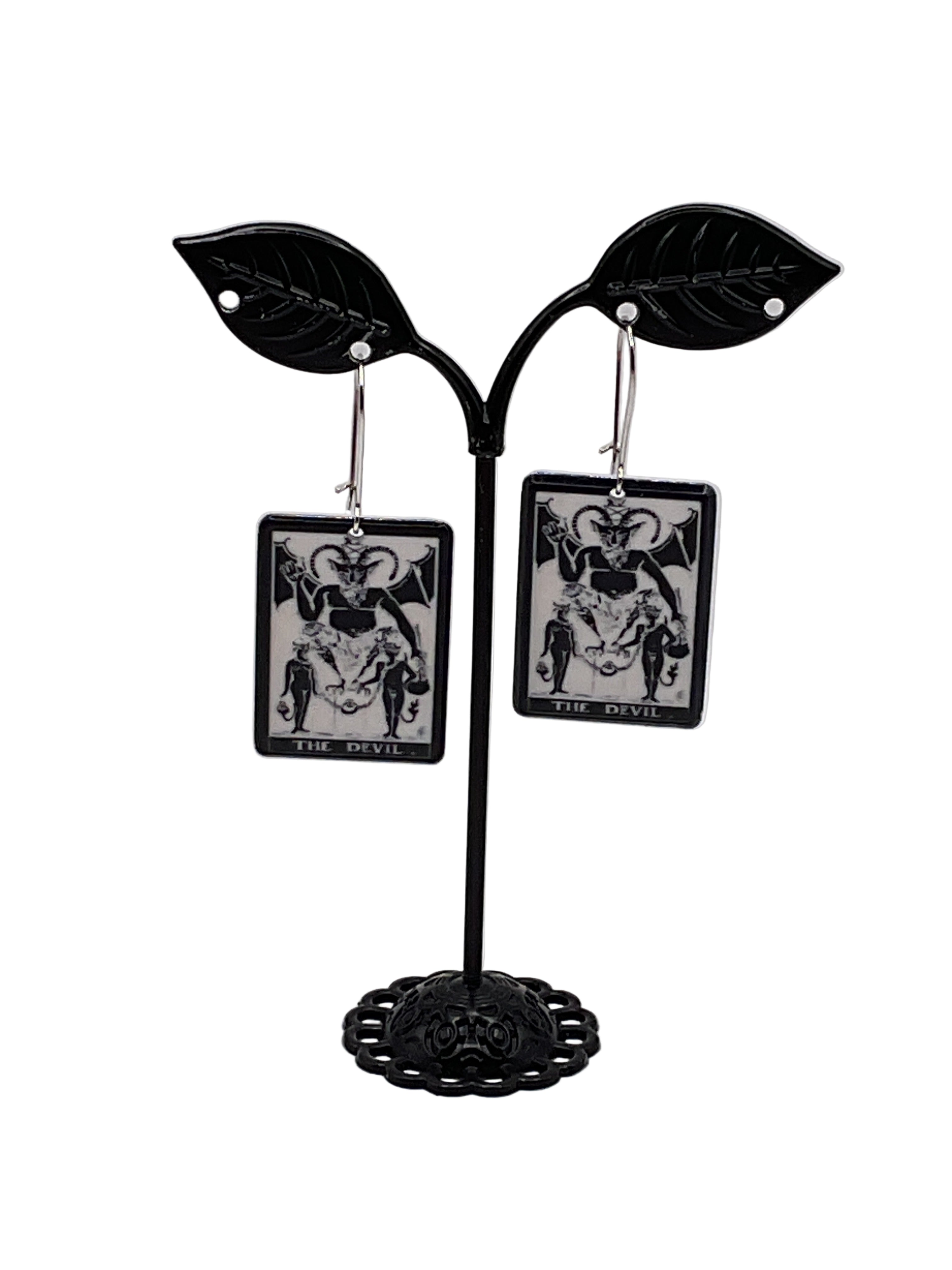 Tarot Card Earrings