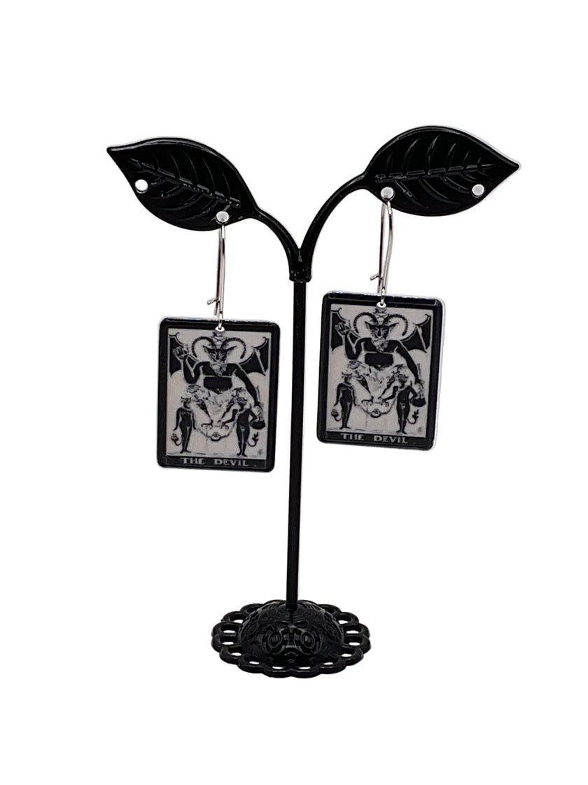 Tarot Card Earrings
