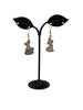 Dog earrings