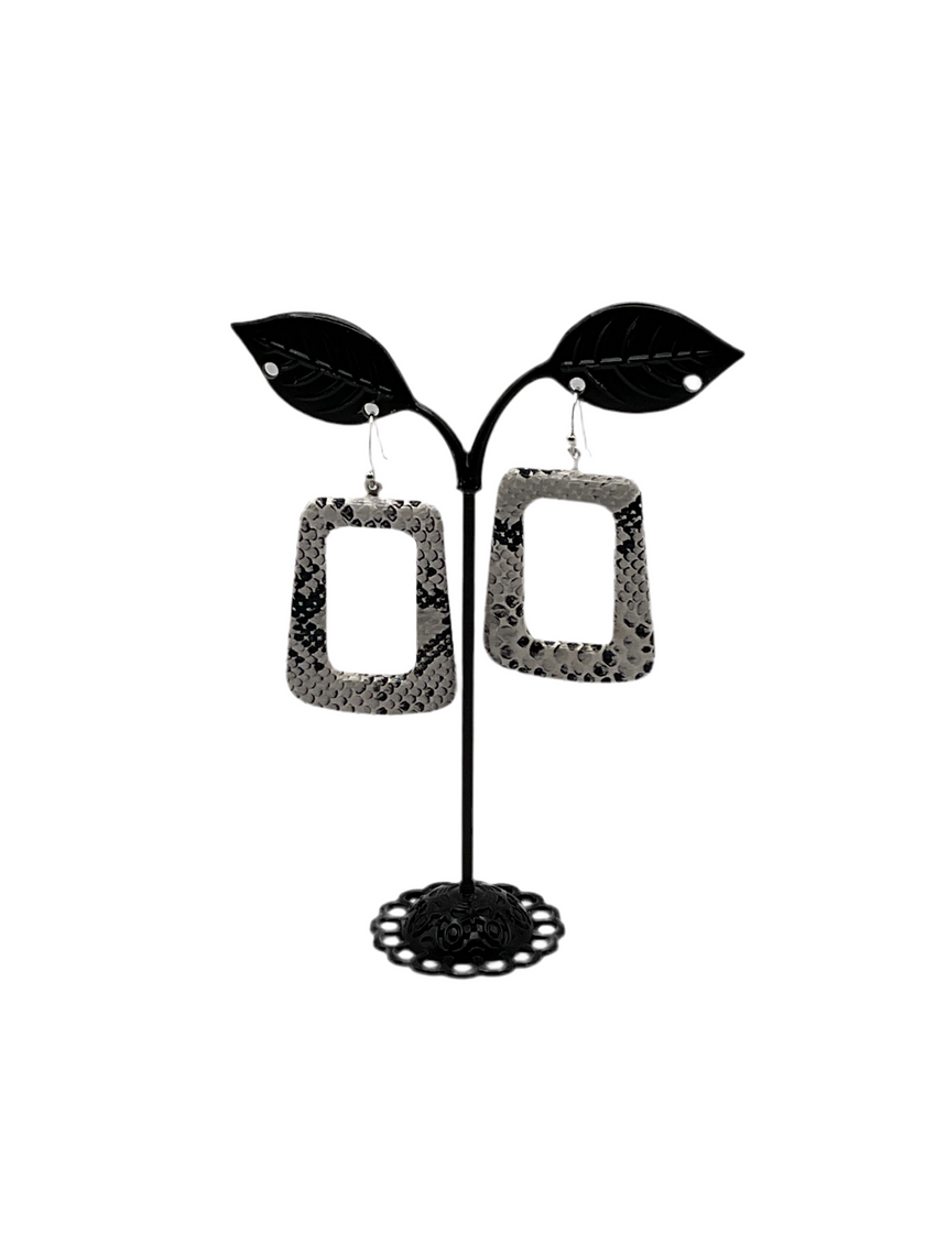 Snake Skin Earrings