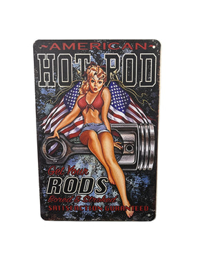 American Hot Rod Sign
