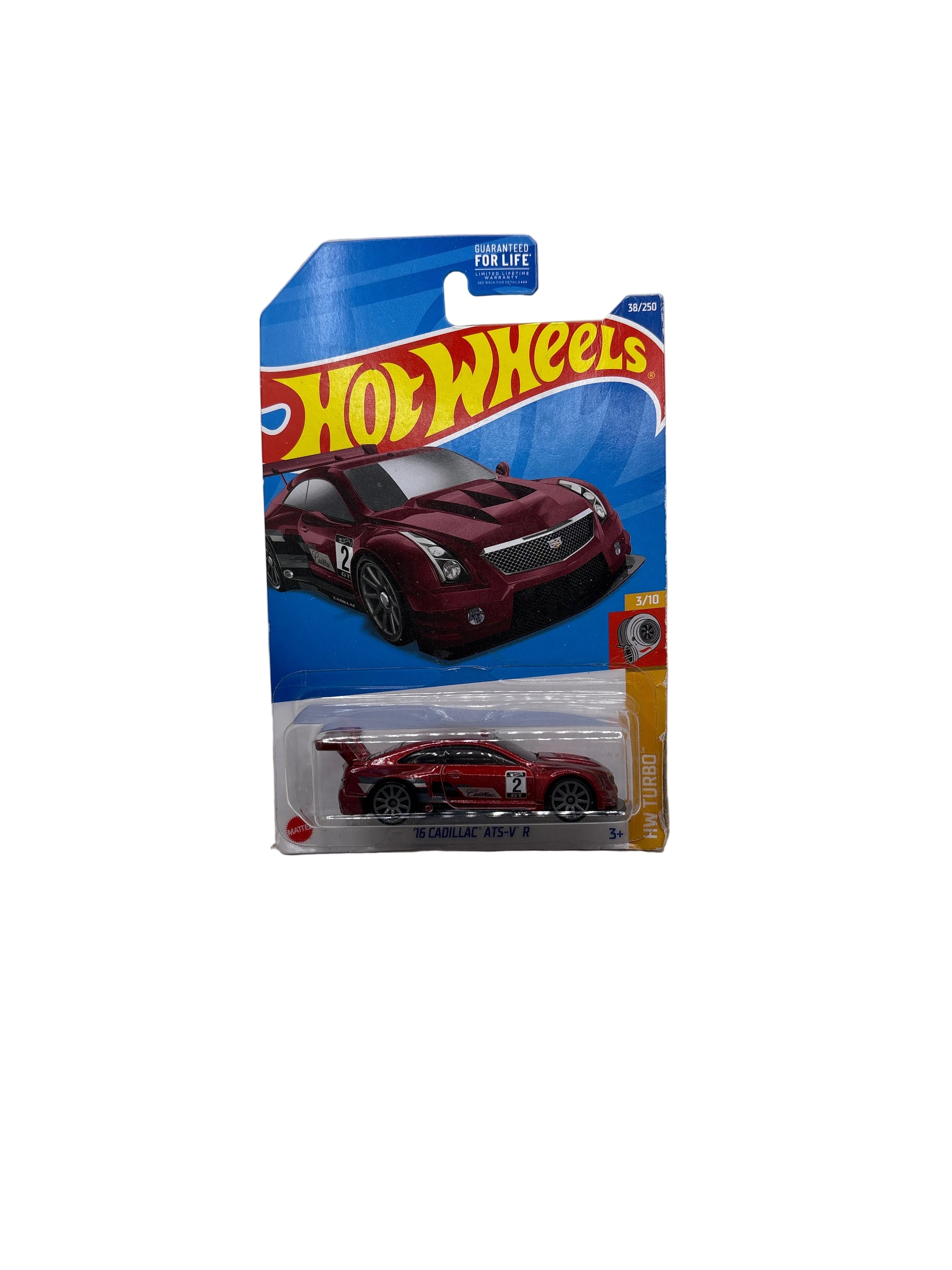 Hot Wheels 16 Cadillac ATS-V R Diecast red