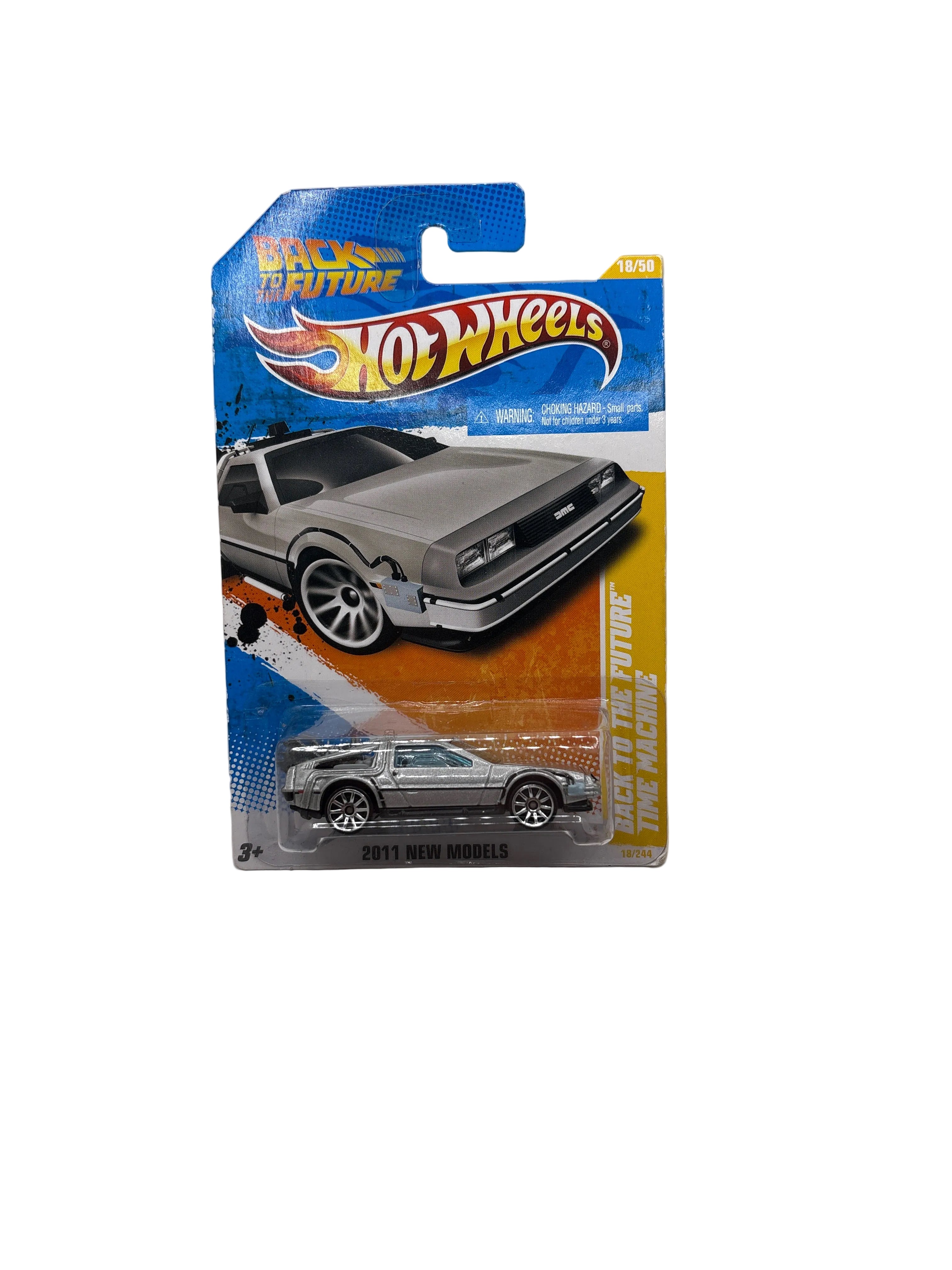 Hot Wheels Back To The Future Time Machine Diecast
