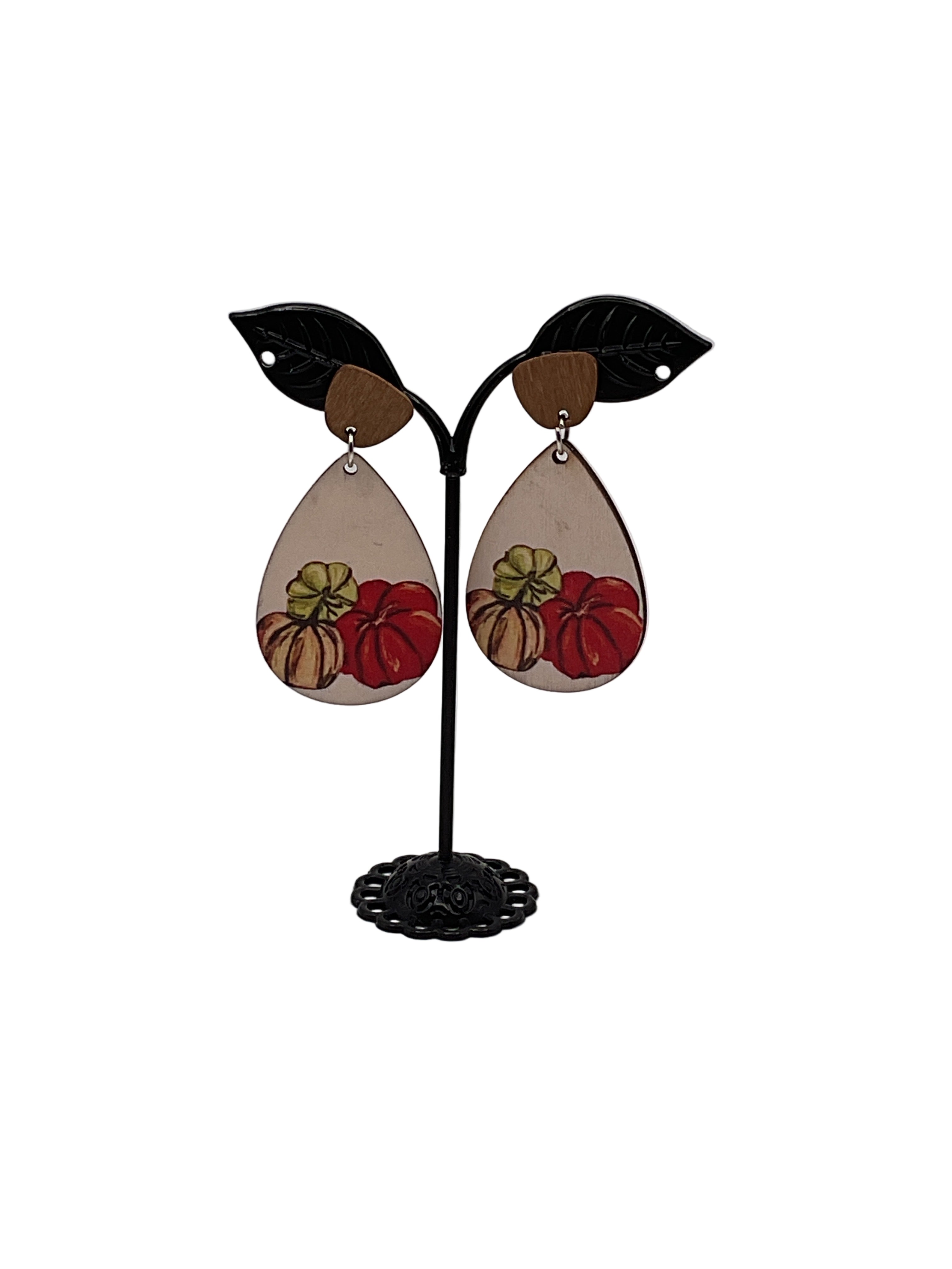 Pumpkin Earrings