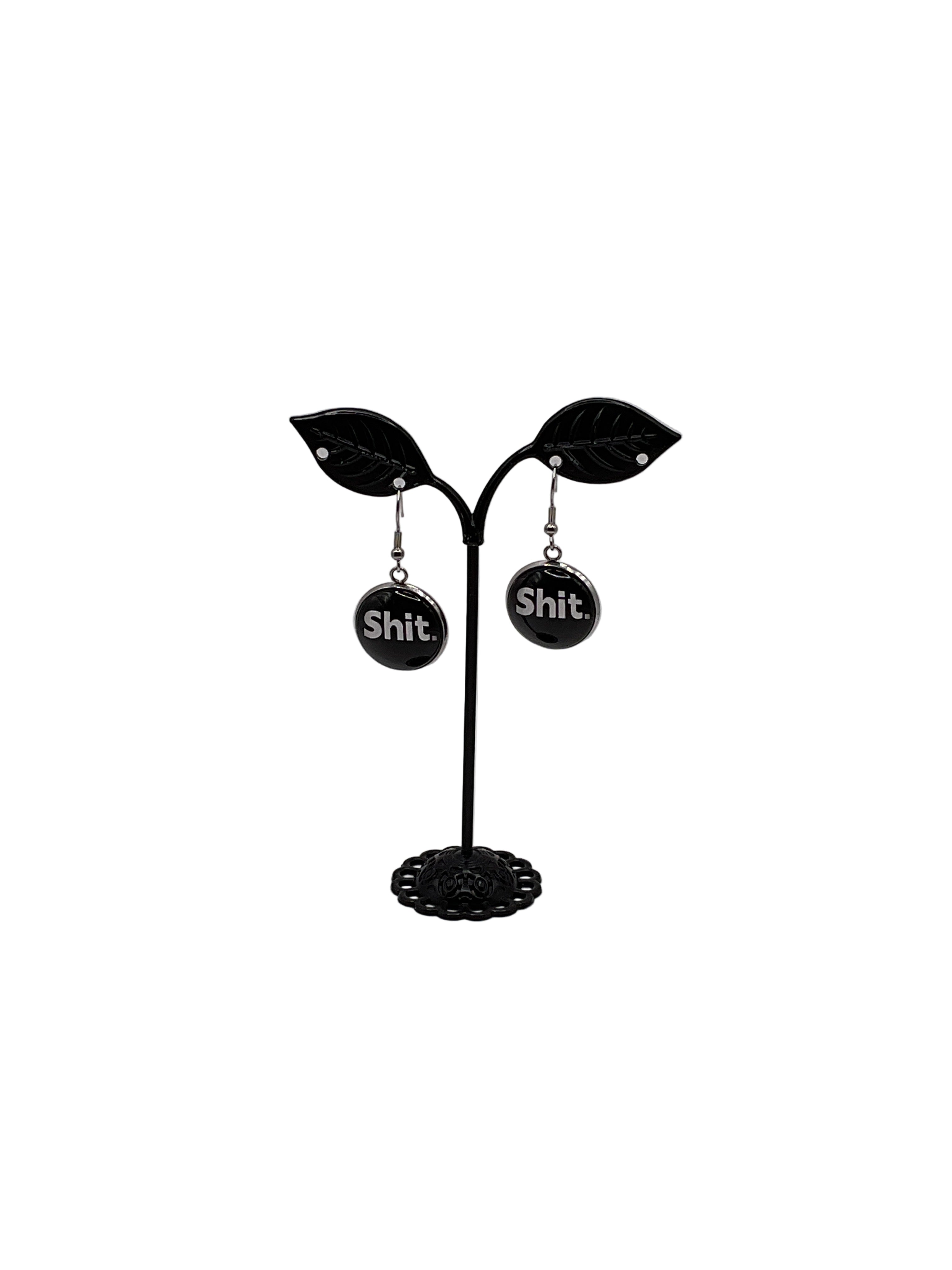 Shit Earrings